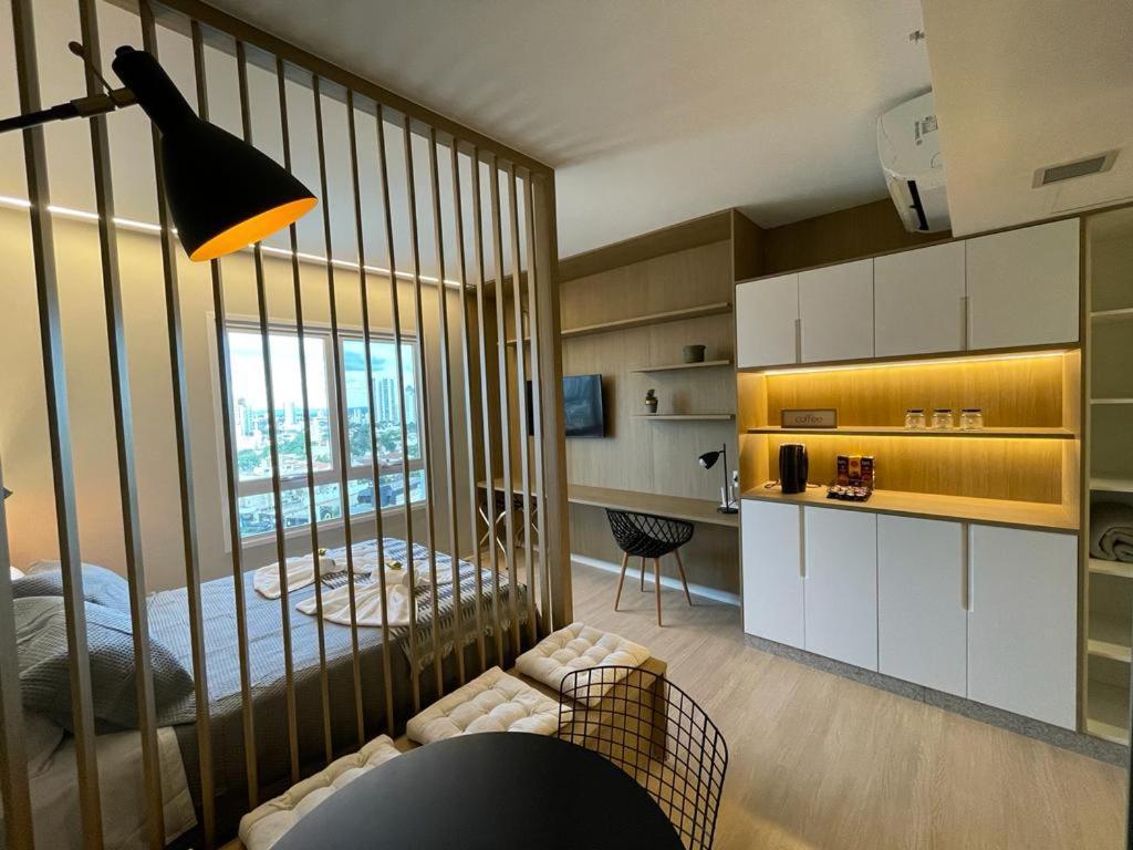 Suite Luxuosa Com Cozinha Blend Smart 1356 고이아니아 외부 사진
